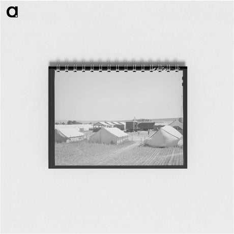 アートメモ帳-Migratory Farm Labor Camp, Athena, Oregon
 - ラッセル リー Memo.