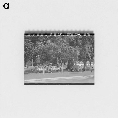 アートメモ帳-Picnickers' Park, Caldwell, Idaho
 - ラッセル リー Memo.
