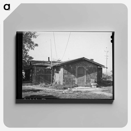 アートパネル-Farm Home of Jo Webster, El Camino District
 - ラッセル リー Canvas.