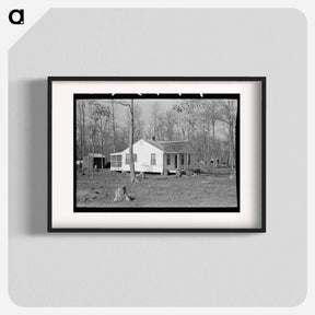アートポスター-Farm Home, Chicot Farms, Arkansas
 - ラッセル リー Poster.