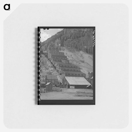 アートメモ帳-Mill of the Sunnyside Mine at Eureka, Colorado
 - ラッセル リー Memo.