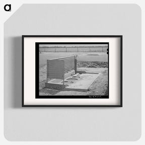 アートポスター-Migratory Labor Camp Utilities, Sinton, Texas
 - ラッセル リー Poster.