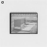 アートメモ帳-Migratory Labor Camp Utilities, Sinton, Texas
 - ラッセル リー Memo.