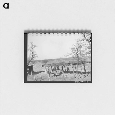 アートメモ帳-Vegetable Stand, Pomp Hall Farm
 - ラッセル リー Memo.