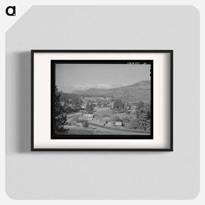 アートポスター-Hood River, Oregon: Shipping and Shopping Center
 - ラッセル リー Poster.