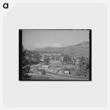 アートポストカード-Hood River, Oregon: Shipping and Shopping Center
 - ラッセル リー Postcard.