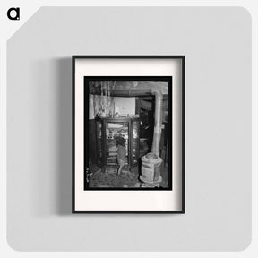 アートポスター-Dining Room of Relief Family, Chicago, Illinois
 - ラッセル リー Poster.