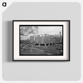 アートポスター-House Wrecking near Lutcher, Louisiana
 - ラッセル リー Poster.
