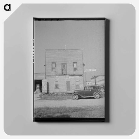 アートパネル-Boarding House, Littlefork, Minnesota
 - ラッセル リー Canvas.