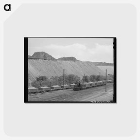 アートポストカード-Santa Rita Copper Mines, New Mexico
 - ラッセル リー Postcard.