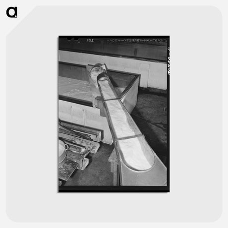 アートポストカード-Tillamook Cheese Plant: Milk Processing
 - ラッセル リー Postcard.