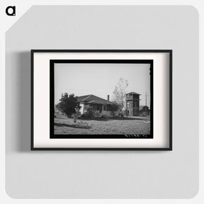 アートポスター-Farmstead of John Frost, Tehama County, California
 - ラッセル リー Poster.