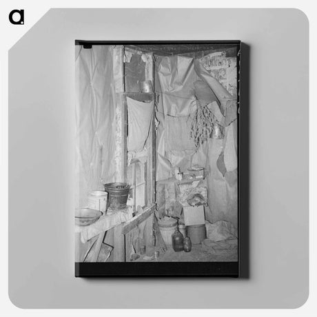 アートパネル-Kitchen Interior, New Madrid County, Missouri
 - ラッセル リー Canvas.