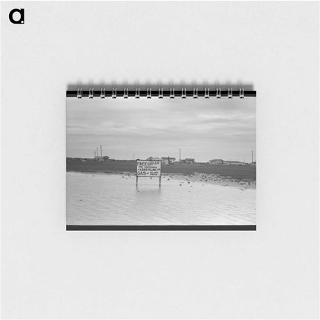 アートメモ帳-Houses at Port Aransas, Texas
 - ラッセル リー Memo.