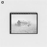 アートメモ帳-Abandoned Farmhouse near Ringgold, Iowa
 - ラッセル リー Memo.