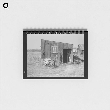 アートメモ帳-Tarpaper Dwelling, Gemmel, Minnesota
 - ラッセル リー Memo.