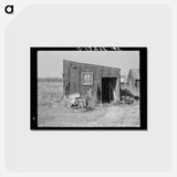 アートポストカード-Tarpaper Dwelling, Gemmel, Minnesota
 - ラッセル リー Postcard.