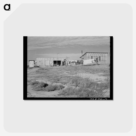 アートポストカード-Farmstead, Black Canyon Project
 - ラッセル リー Postcard.