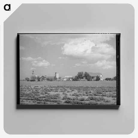 アートパネル-Farmstead in Travis County, Texas
 - ラッセル リー Canvas.