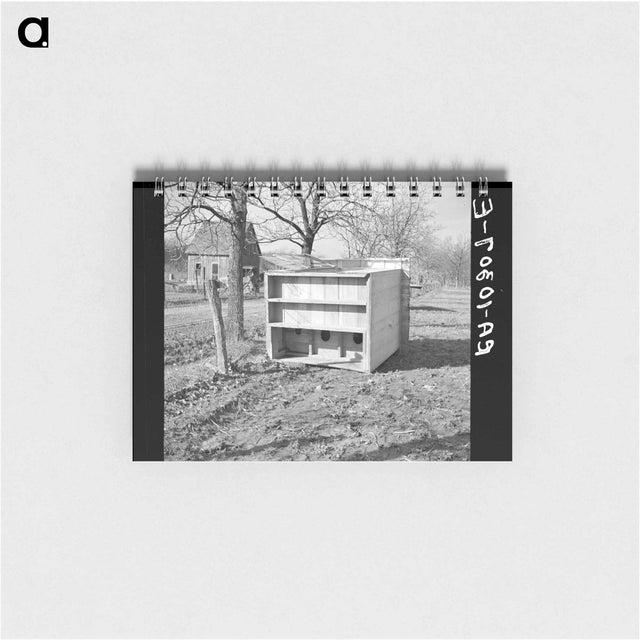 アートメモ帳-Overturned Privy, Posey County, Indiana
 - ラッセル リー Memo.