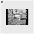 アートポストカード-Overturned Privy, Posey County, Indiana
 - ラッセル リー Postcard.