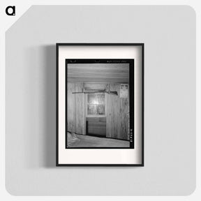 アートポスター-Shotgun Display in Cajun Farmhouse Bedroom
 - ラッセル リー Poster.