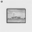 アートメモ帳-Capitol of Oklahoma with Surrounding Derricks, Oklahoma City
 - ラッセル リー Memo.