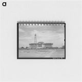 アートメモ帳-Capitol of Oklahoma with Surrounding Derricks, Oklahoma City
 - ラッセル リー Memo.