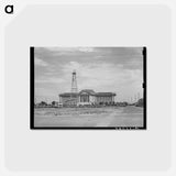 アートポストカード-Capitol of Oklahoma with Surrounding Derricks, Oklahoma City
 - ラッセル リー Postcard.
