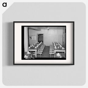 アートポスター-Mess Hall at Earl Fruit Company Ranch
 - ラッセル リー Poster.
