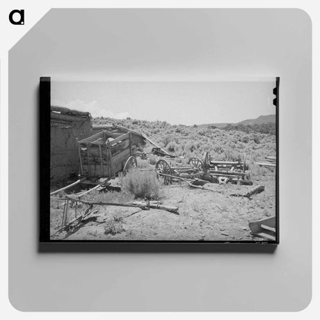アートパネル-Equipment of a Spanish-American Farmer, Amalia, New Mexico
 - ラッセル リー Canvas.
