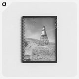 アートメモ帳-Central Distribution Tower, Shasta Dam Construction
 - ラッセル リー Memo.