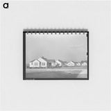 アートメモ帳-Types of Houses, Lake Dick Project, Arkansas
 - ラッセル リー Memo.