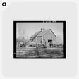 アートポストカード-Corn Crib on the G.H. West Farm
 - ラッセル リー Postcard.