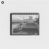 アートメモ帳-Tug and Barge, Port of Houston
 - ラッセル リー Memo.