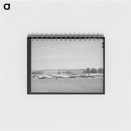 アートメモ帳-FSA Migratory Labor Camp, Athena, Oregon
 - ラッセル リー Memo.