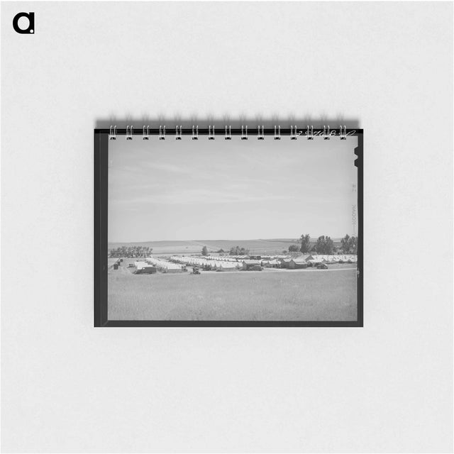 アートメモ帳-FSA Migratory Labor Camp, Athena, Oregon
 - ラッセル リー Memo.