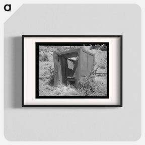 アートポスター-Remains of Old Safe, Georgetown, New Mexico
 - ラッセル リー Poster.
