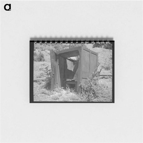 アートメモ帳-Remains of Old Safe, Georgetown, New Mexico
 - ラッセル リー Memo.