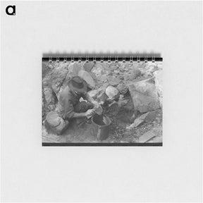 アートメモ帳-Prospector Sampling, Pinos Altos, New Mexico
 - ラッセル リー Memo.