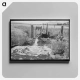 アートパネル-Irrigation, Box Elder County, Utah
 - ラッセル リー Canvas.