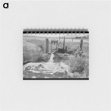 アートメモ帳-Irrigation, Box Elder County, Utah
 - ラッセル リー Memo.