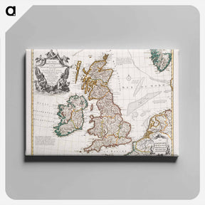 アートパネル-The British Isles
 - ボストン公共図書館 Canvas.