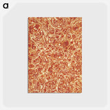 アートポストカード-Decorative Paper from The History of Scotland
 - 大英図書館 Postcard.