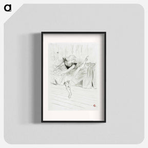 アートポスター-Miss Ida Heath, English Dancer
 - クリーブランド美術館 Poster.