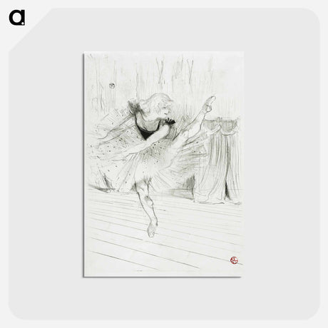 アートポストカード-Miss Ida Heath, English Dancer
 - クリーブランド美術館 Postcard.