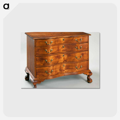 アートポストカード-Chest of Drawers
 - バーンズ・コレクション Postcard.