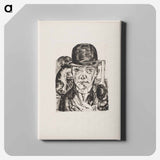 アートパネル-Self-Portrait in Bowler Hat
 - セントルイス美術館 Canvas.