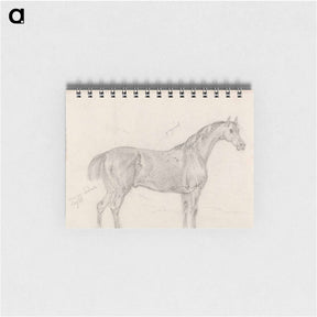 アートメモ帳-Horse Standing, Side View Facing Right
 - イェール大学アートギャラリー Memo.