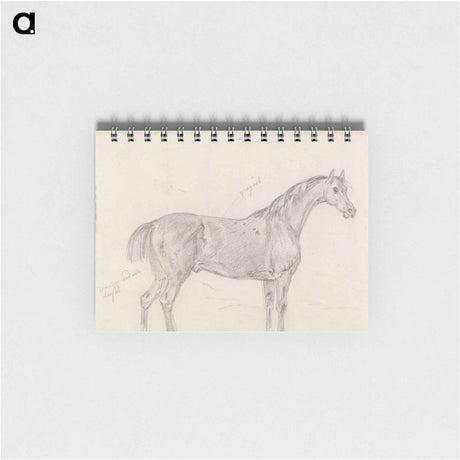 アートメモ帳-Horse Standing, Side View Facing Right
 - イェール大学アートギャラリー Memo.